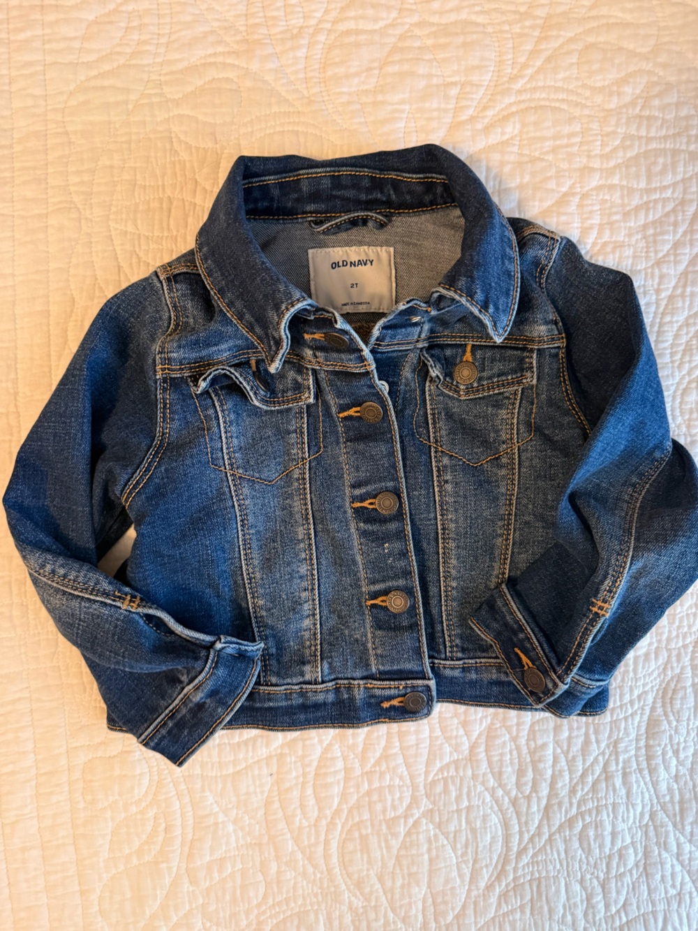 Old Navy Toddler Dark Denim Jacket